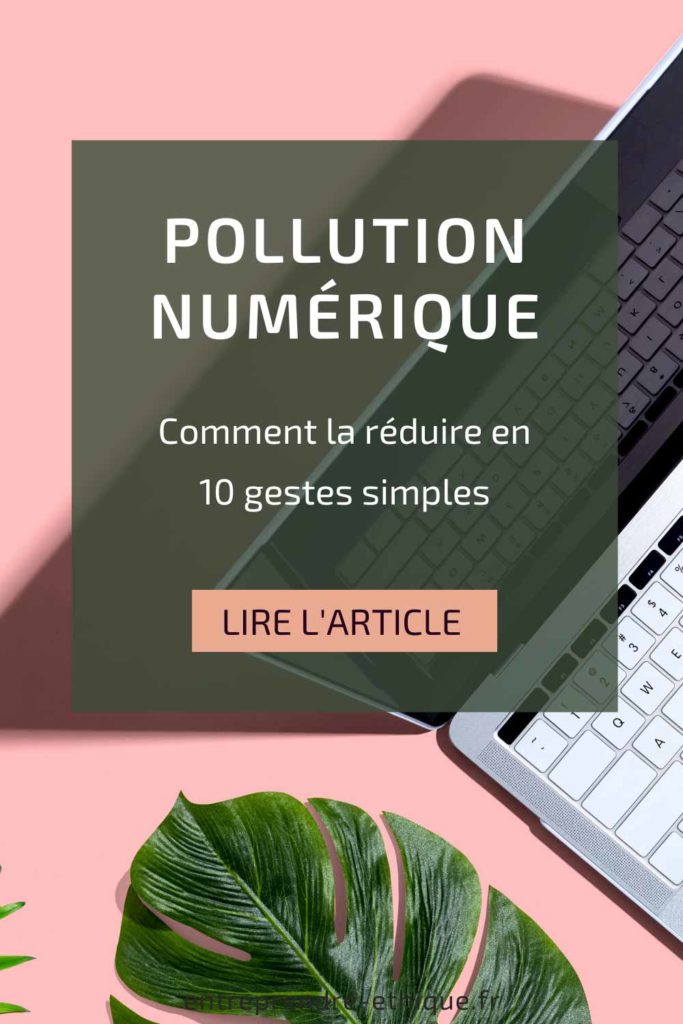 Épingle Pinterest : Pollution numérique, comment la réduire en 10 gestes simples