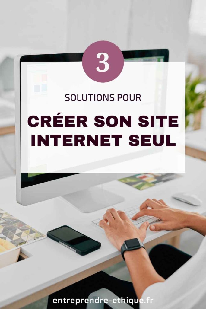 Épingle Pinterest : 3 solution pour créer son site internet seul