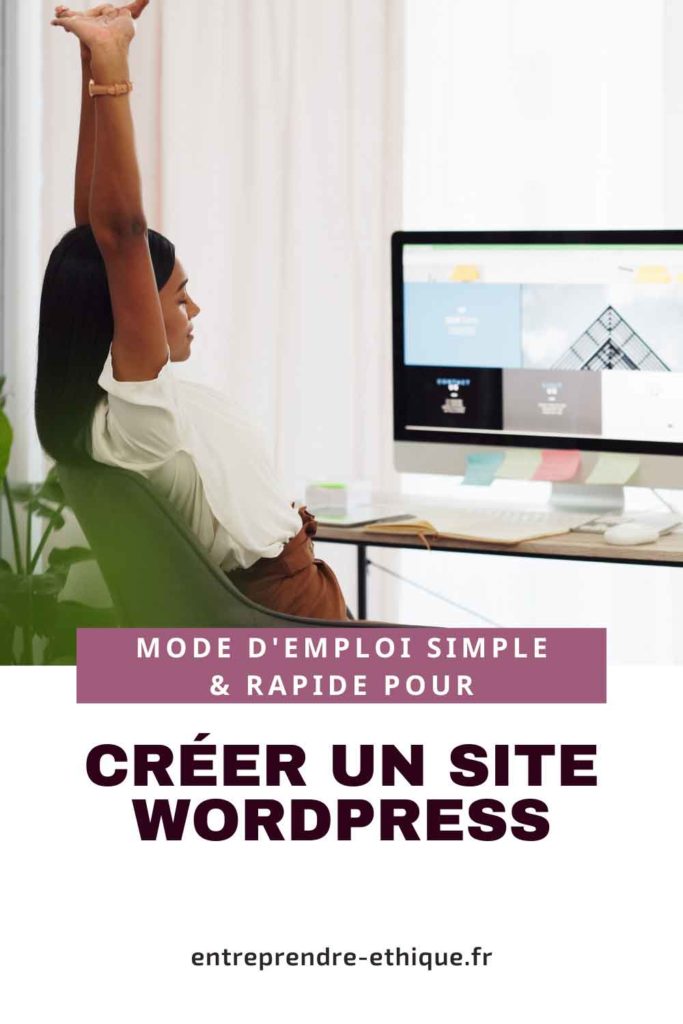 Épingle Pinterest : mode d'emploi simple & rapide pour créer un site WordPress