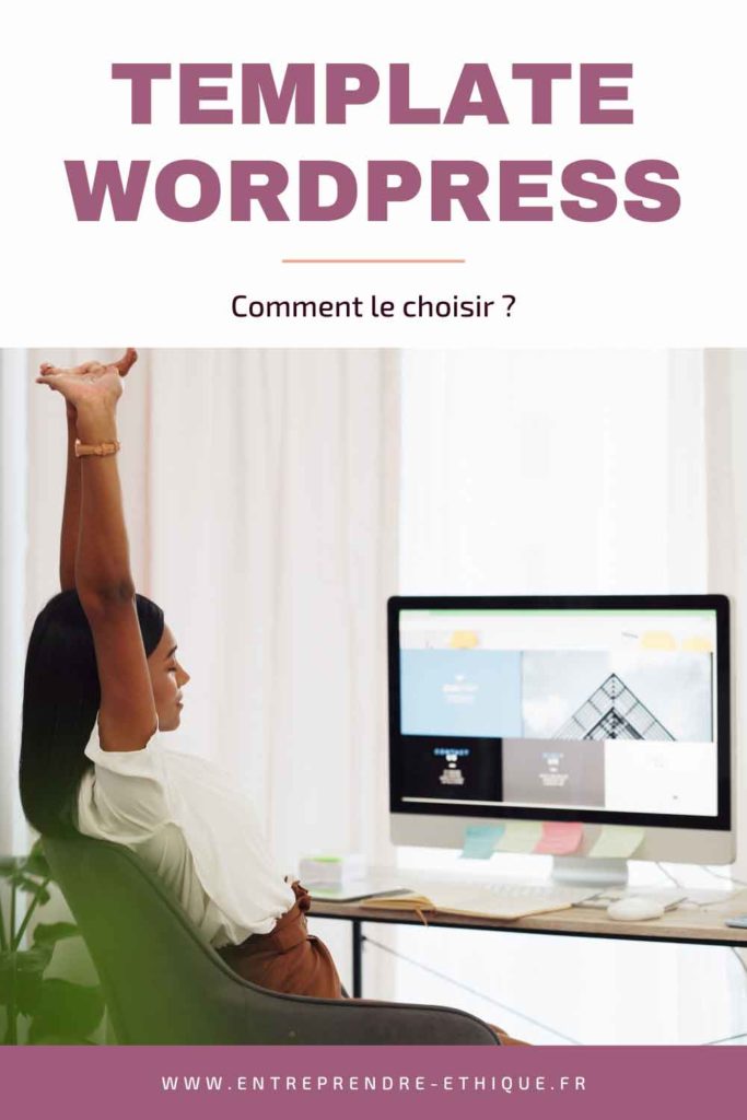 Épingle Pinterest : Template WordPress, comment le choisir ?